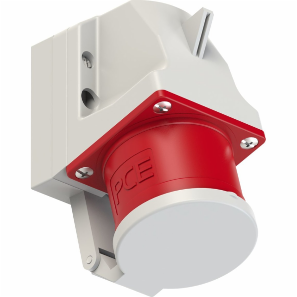 PCE Plug přijímač (pevný) s klapkou 32A 400V 3P+Z+N IP44