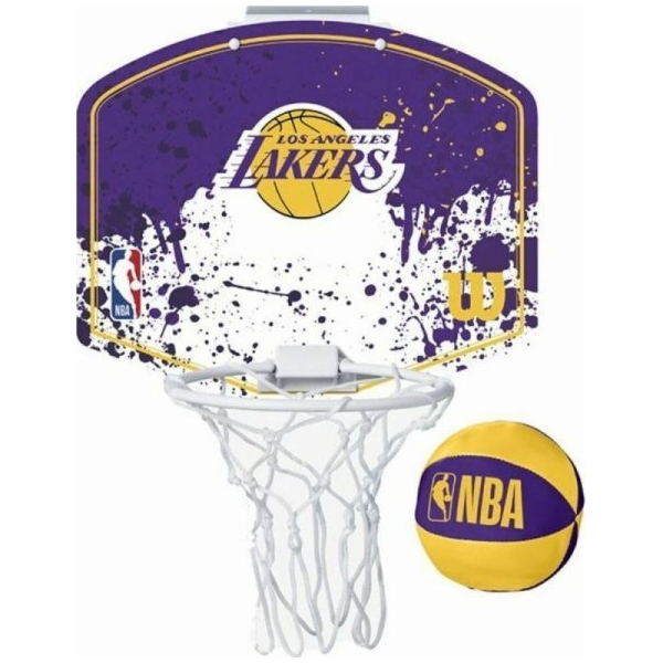 Basketbalový koš Wilson Los Angeles Mini Purple