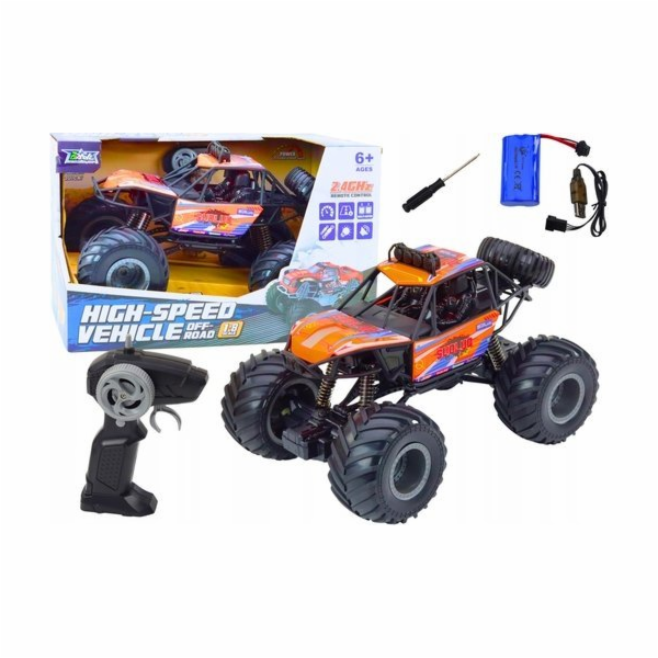 Tlumiče LeanToys R/C 1:8 pro terénní auta oranžové
