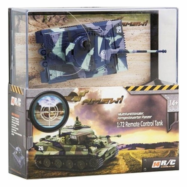 Amewi Amewi RC auto Mini Panzer Tiger Li-Po baterie 110mA...