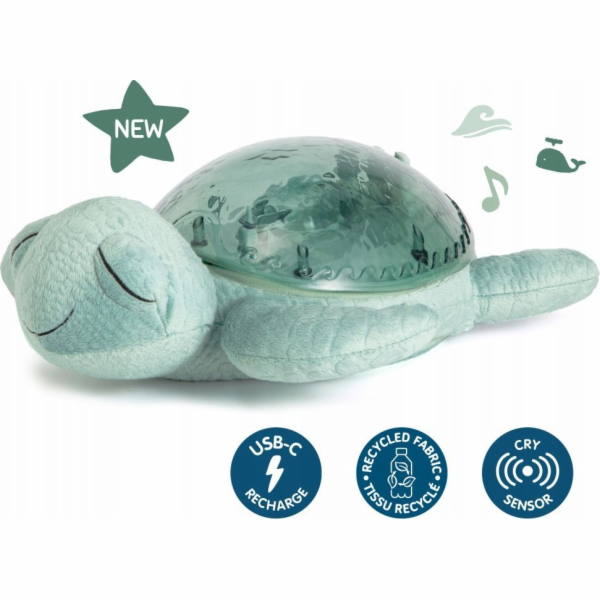 Cloud B Tranquil Turtle™ – zelená (dobíjecí)