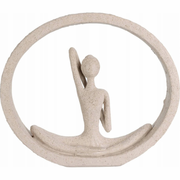 Home Styling Collection Figurka na jógu, výška 19,5 cm