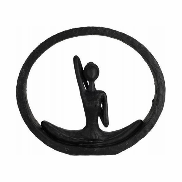 Home Styling Collection Figurka na jógu, výška 19,5 cm