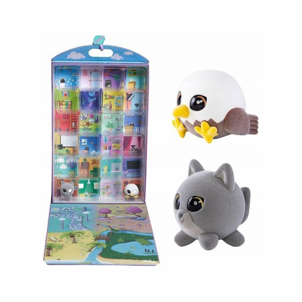 Tm Toys Kufr pro dětské postavičky domeček Flockies pro 2...
