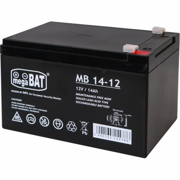 Triton Gel Baterie 12V/14Ah pro dětská elektrická vozidla...