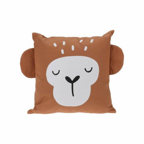 Home Styling Collection SAFARI plyšový polštářek s ušima,...
