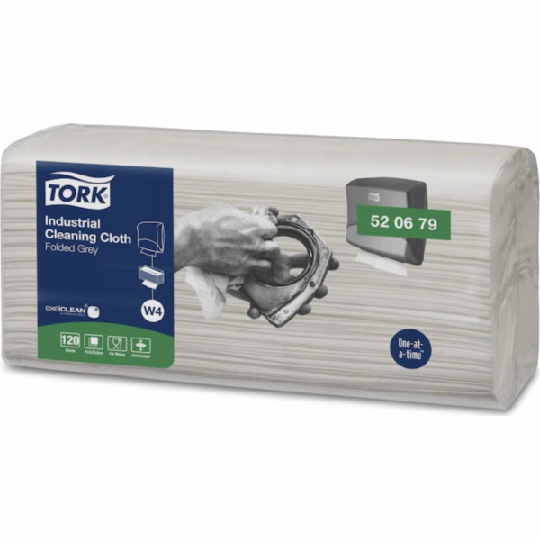 Tork Tork Průmyslové čisticí utěrky v pásech, 120 kusů, 1...