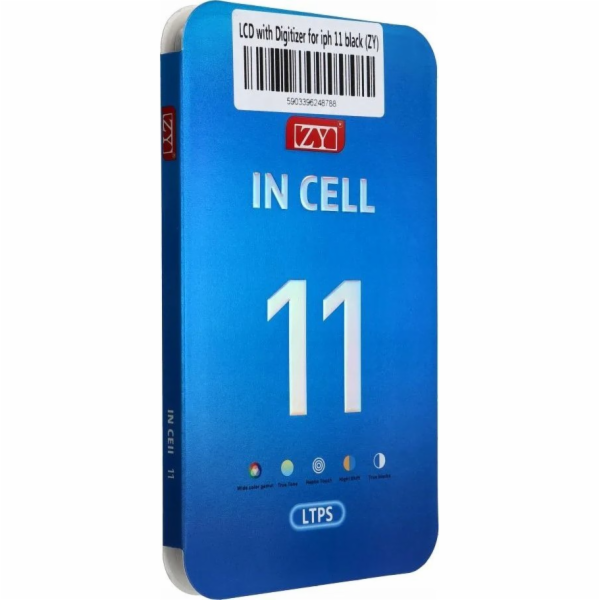 Displej Partner Tele.com iPhone 11 s černým dotykovým dis...