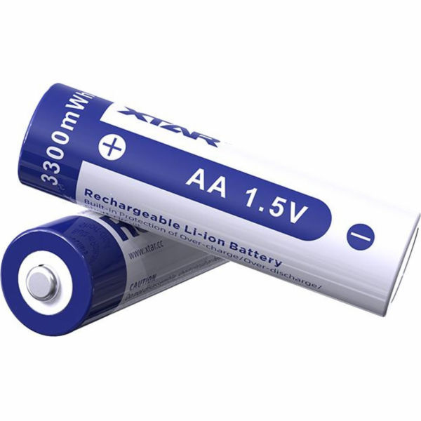 Xtar Xtar 1,5V 2200mAh AA dobíjecí baterie, 4 vnt. + dekl...