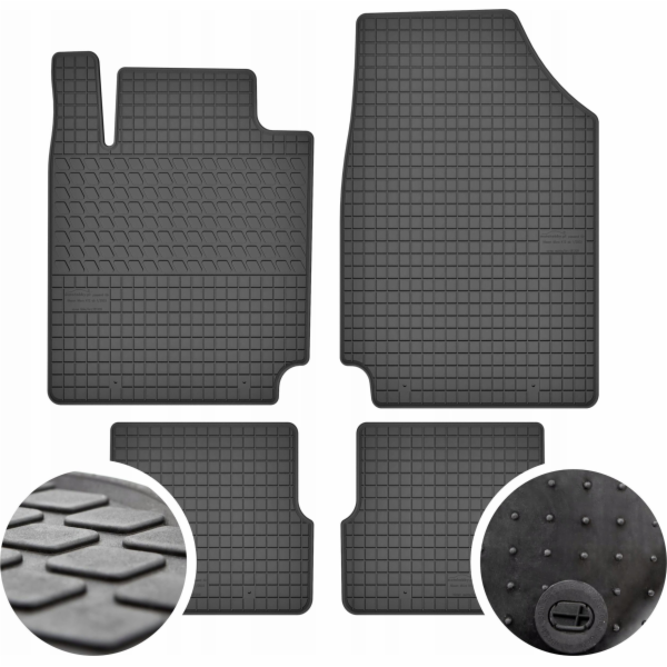 Gumové koberce GeyerHosaja pro Nissan Micra K12 (2003-2010)