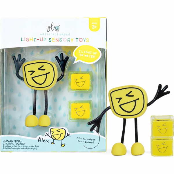 Duronic Glo Pals, Alex Bath Figurka - sada se dvěma smysl...