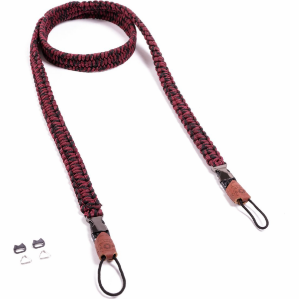 Genius C-ROPE Kameragurt Traveler od Paracord 140cm Red D...