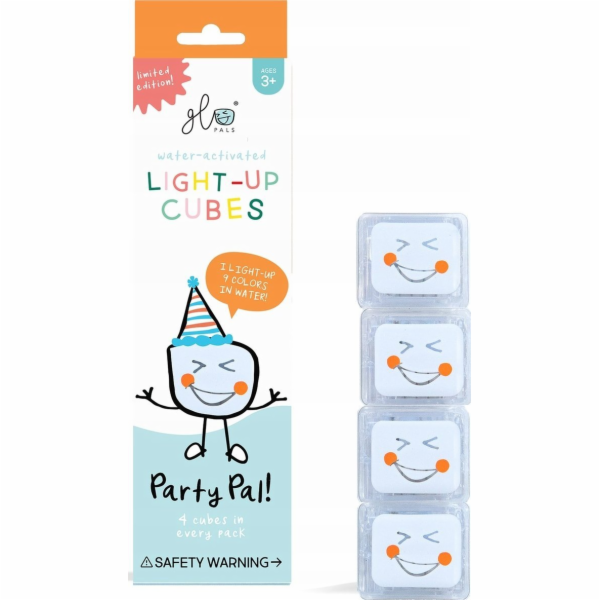 Glo Pals, Smyslové kostky, které svítí ve vodě - Party Pa...