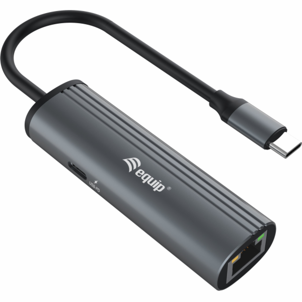AV adaptér Equip Equip Dock USB-C->RJ45 10/100/1000 + 100...