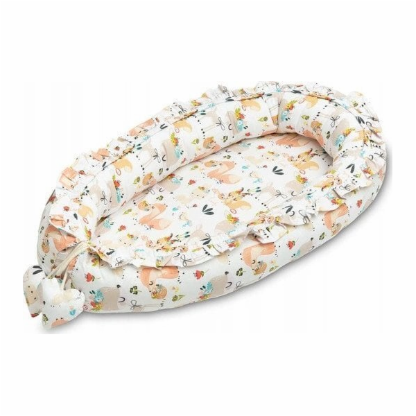 Sensillo HNÍZDO/KOKON VELVET PEACH PIKNIK 80x45