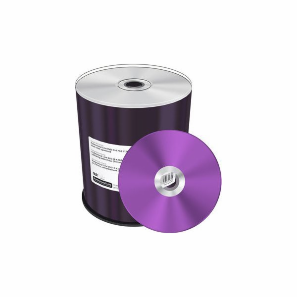 MediaRange MediaRange DVD+R 4,7GB 100ks 16x stříbrný celo...