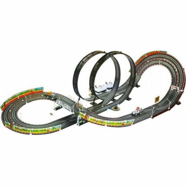 Lean Sport Car Track + 2 Mario RC Cars (1588)