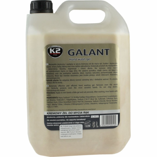 K2 K2-PASTA NA RUKY S DÁVKOVAČEM GALANT 5L