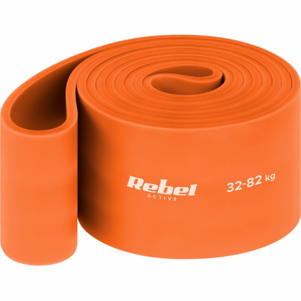 Rebel Latexový posilovací pás - Power Band PL-7, oranžový...