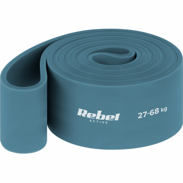 Rebel Latexový posilovací pás - Power Band PL-6, modrý 27...