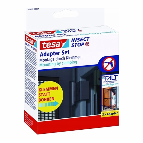 Tesa tesa Fliegengitter adaptér pro FALT Tür 55415 antracit