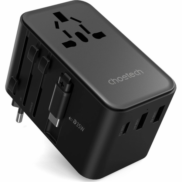 Choetech Choetech PD5020 35W cestovní adaptér EU/US/AUS/U...