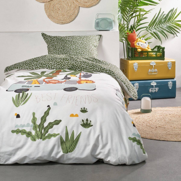 DNES Dětské povlečení MAGIC JUNGLE, 100% bavlna, 140 x 20...