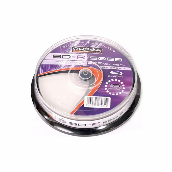 Omega BD-R 50GB 6x10ks (41031)
