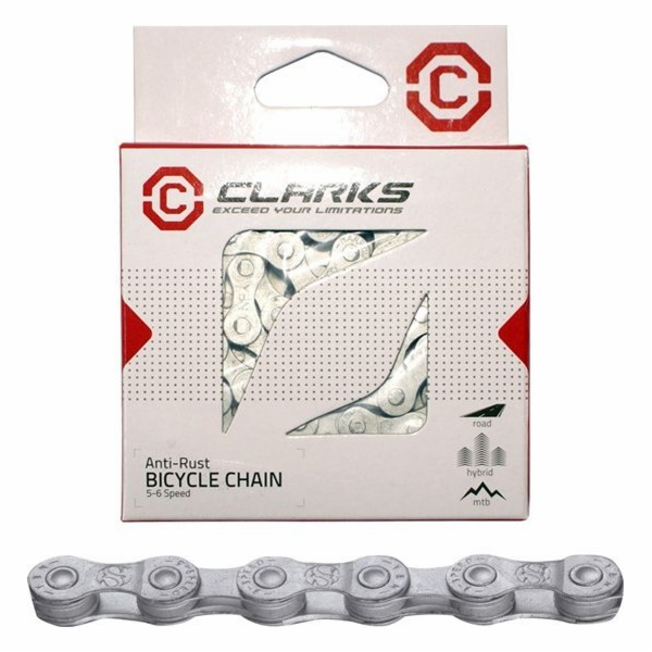 Cyklistický řetěz Clarks CLARKS C10AR, 10-rychlostní, 116...