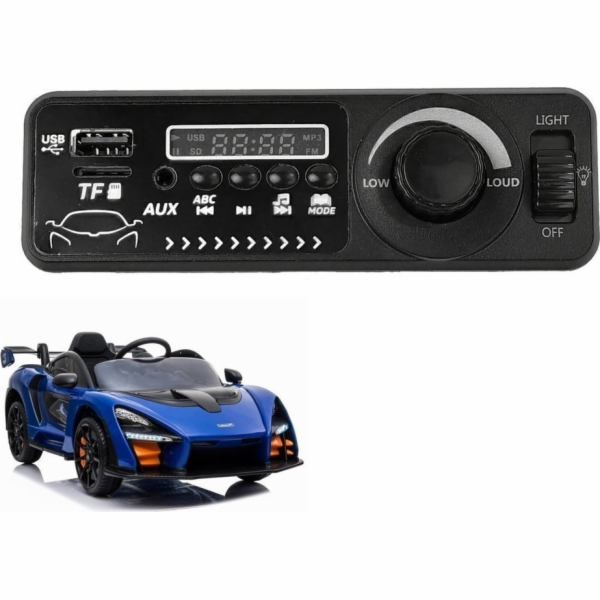 Hudební panel LeanToys pro auto McLaren Senna