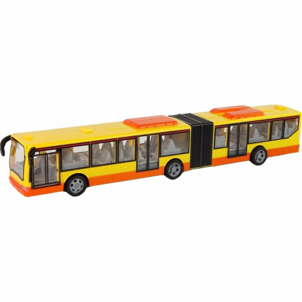 LeanToys RC kloubový městský autobus oranžový