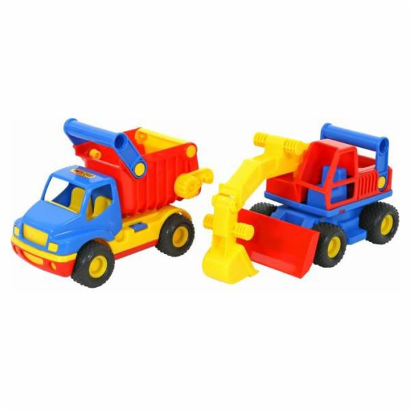 Wader Dumper + bagr v síti (0452)