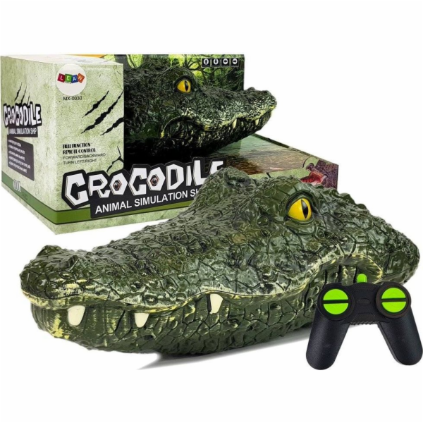Člun na dálkové ovládání Lean Sport Crocodile Head 2,4G