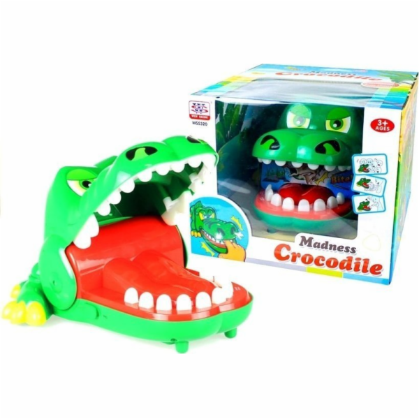 Arkádová hra LeanToys Crazy Crocodile