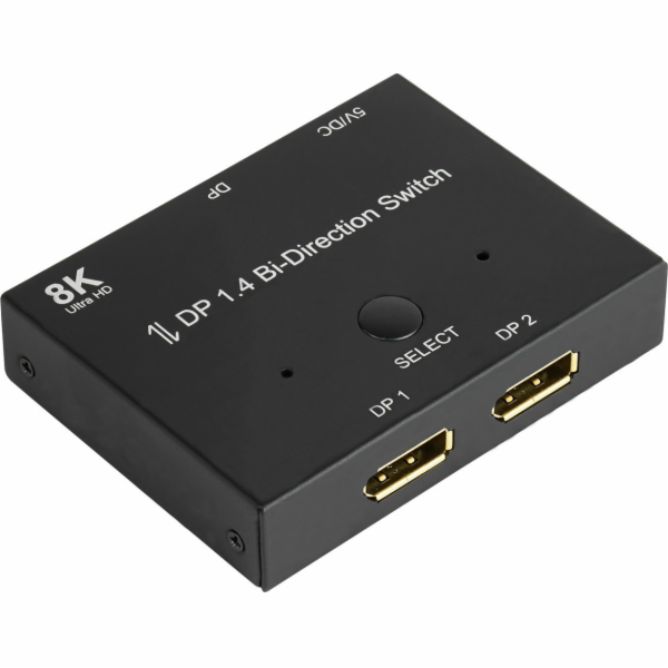 Dobrá připojení Dobrá připojení DP1.4 Switch 2-pásmový ob...