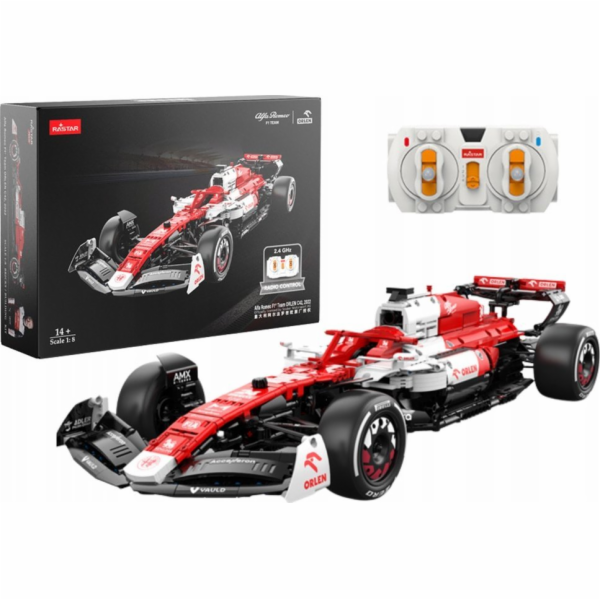 Rastar Car RC 1:8 Alfa Romeo Bolid F1 Rastar C42 Red