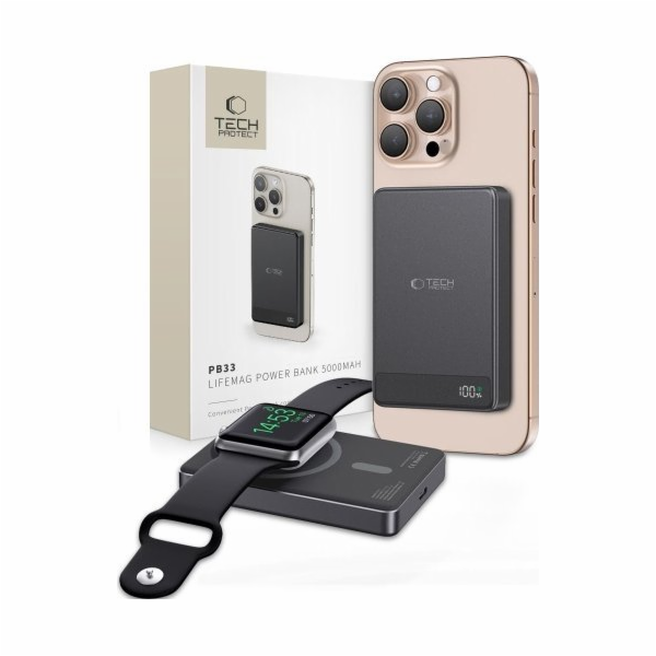 Tech-Protect TECH-PROTECT PB33 LIFEMAG MAGSAFE POWER BANK...