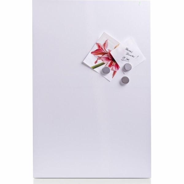 Zeller Magnetická tabule na poznámky + 3 magnety, 60x40 c...