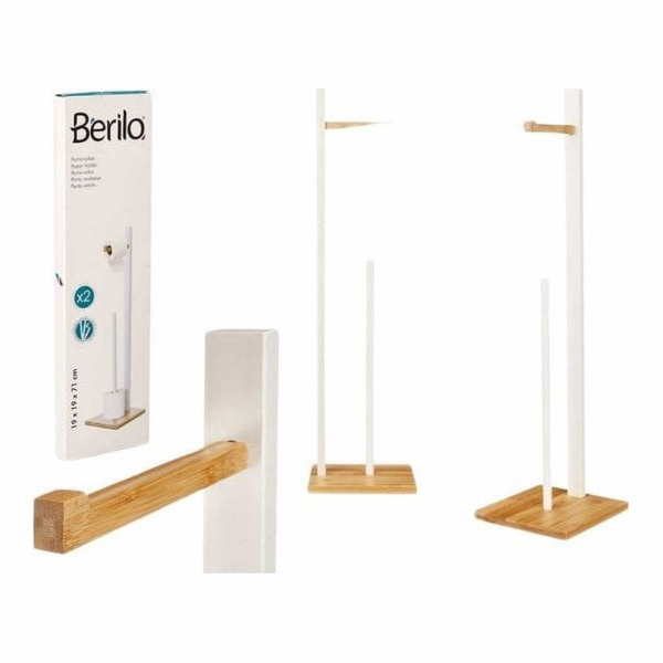 Berilo Stojan na toaletní papír CLOM, 19 x 19 x 71 cm