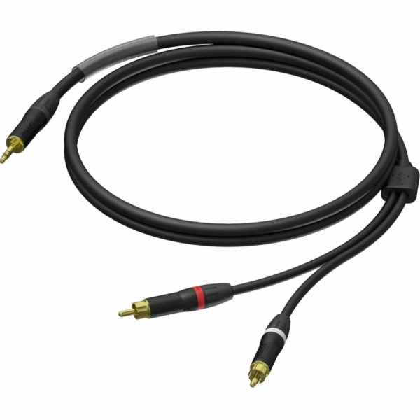 Kabel Procab Kabel PROCAB PRA711/3, 2x jack 3,5mm (M) ste...