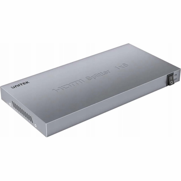 Unitek Unitek HDMI rozbočovač signálu 1 IN-8 OUT 4K