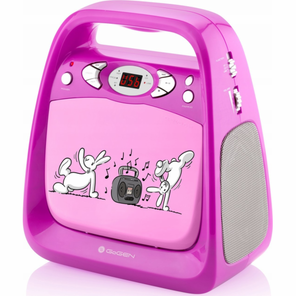 GoGEN GOGEN BOOMBOX BOBKARAOKEP reproduktor PINK RABBITS ...