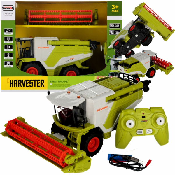 Mega Creative Kombajn Velká dálkově ovládaná hračka pro děti