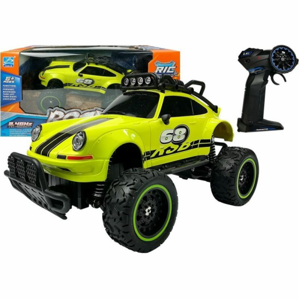 Lean Sport dálkově ovládané auto R/C Beetle Green 2,4G