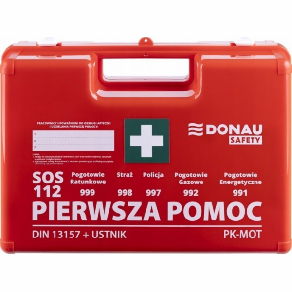 Polská firemní lékárnička Donau Safety DIN 13157 (+ náust...
