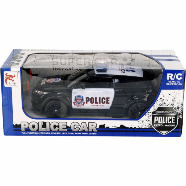 Dromader Policejní auto s vysílačkou + balík 1352086 20865