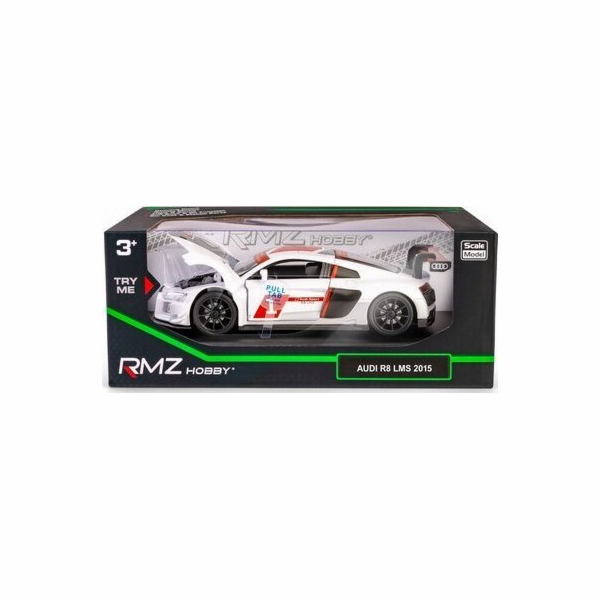 Daffi Model RMZ Hobby 1:32 Audi R8 2015 bílá H-124 81246