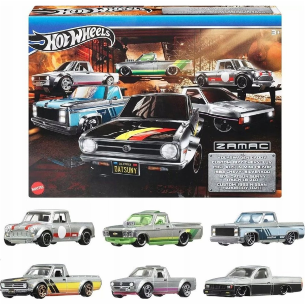 Mattel HW ZAMAC sada 6 vozů HRX57 /6