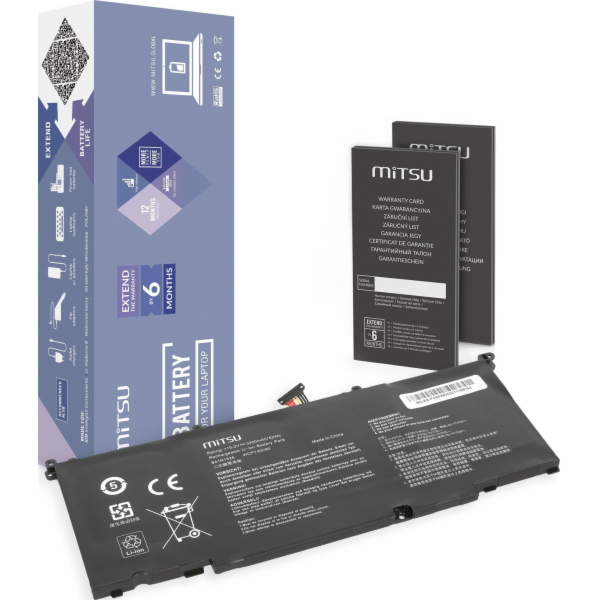 Baterie Mitsu B41N1526 pro Asus ROG Stix GL502VM FX502VD