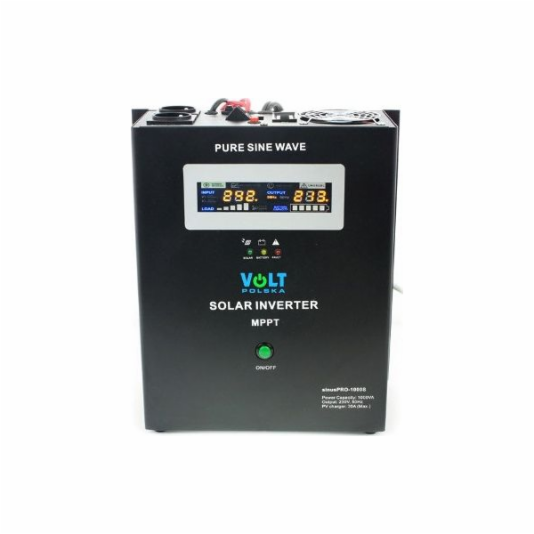 Zdroj záložní VOLT Sinus Pro 800 W 12V 230V 800VA 500W Black